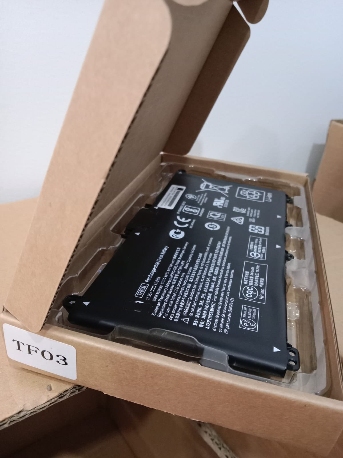BATERAY HP TF03XL