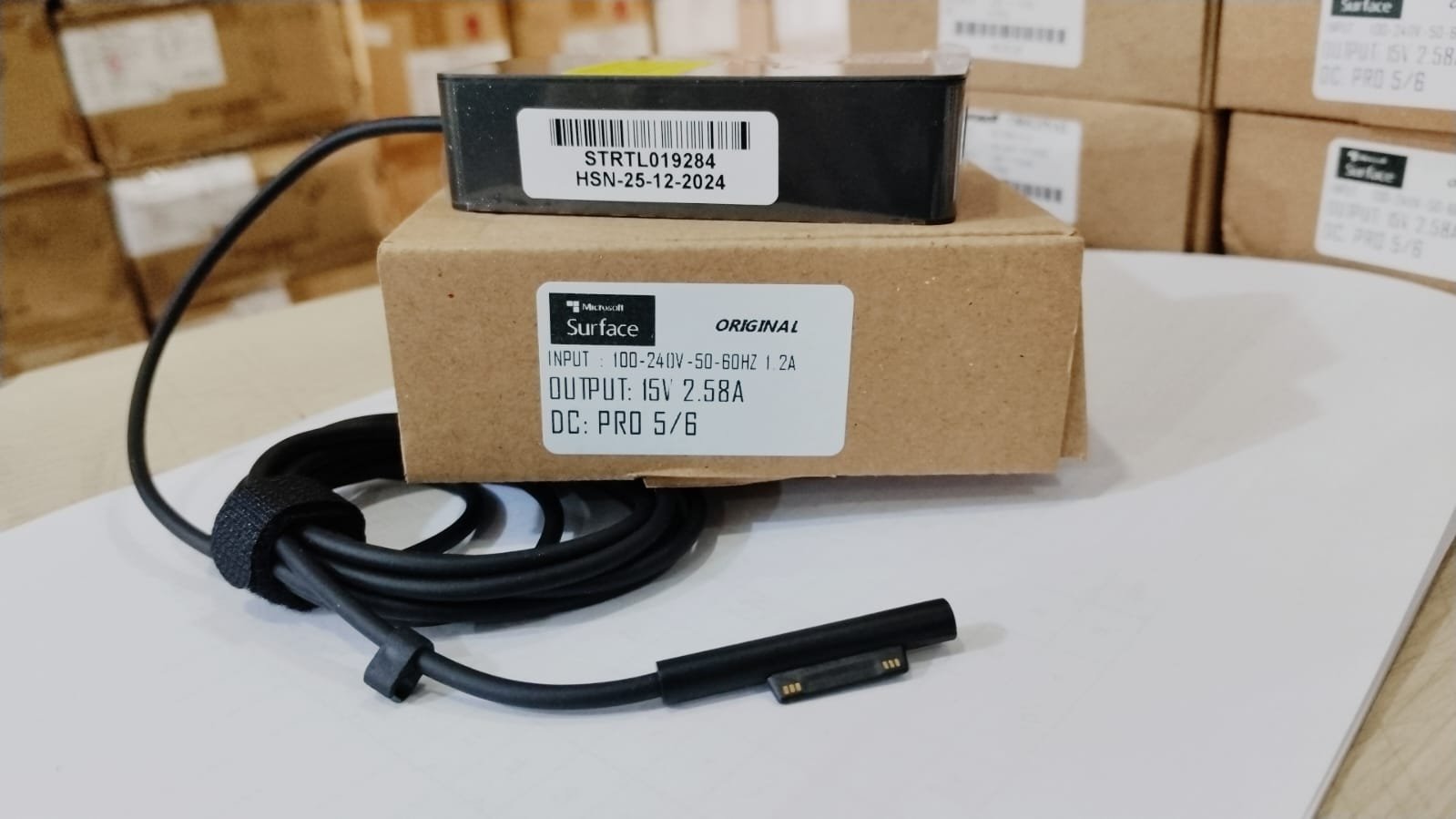 ADAPTER MICROSOFT 15V-2.58A SURFACE 3 ORIGINAL