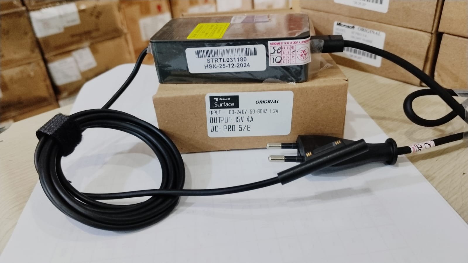 ADAPTER MICROSOFT 15V-4A SURFACE ORIGINAL