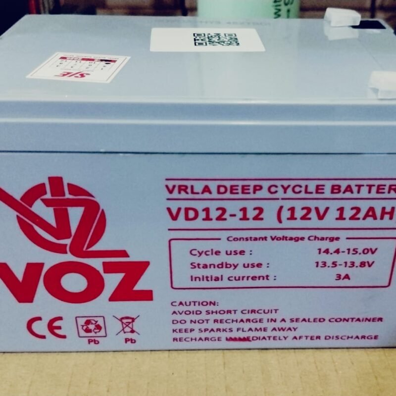 BATERAY DEEP CYCLE VOZ 12V-12AH