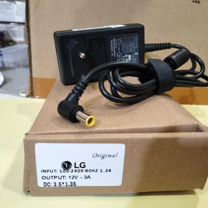 ADAPTER LG 12V-3A 3.5MM*1.35MM JARUM