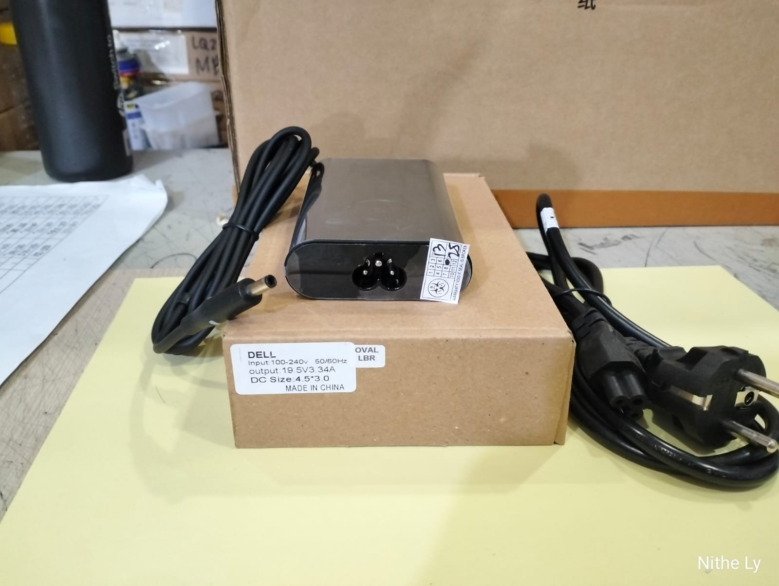 ADAPTER DELL 19,5V-3,34A 4.5MM*3.0MM OVAL TIPIS