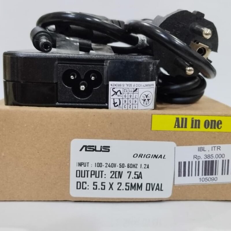 ADAPTER ASUS 20V-7.5A 5.5X2.5MM OVAL ALL IN ONE