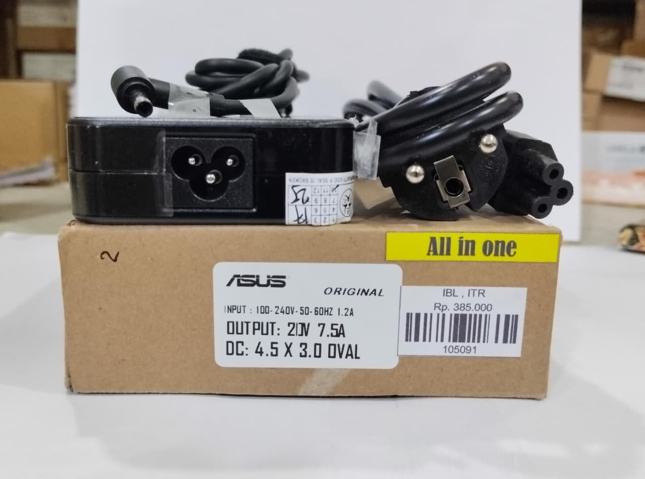 ADAPTER ASUS 20V-7.5A 4.5X3.0MM OVAL ALL IN ONE