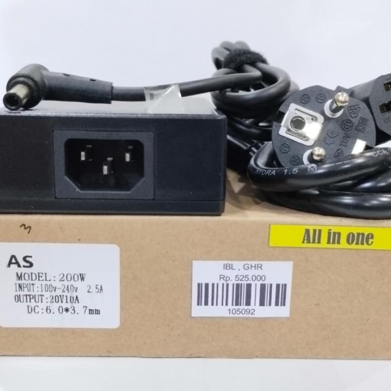ADAPTER ASUS 20V-10A 200W 6.0X3.7MM ALL IN ONE