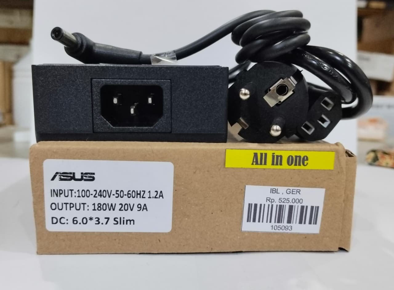 ADAPTER ASUS 20V-9A 180W 6.0X3.7MM SLIM ALL IN ONE