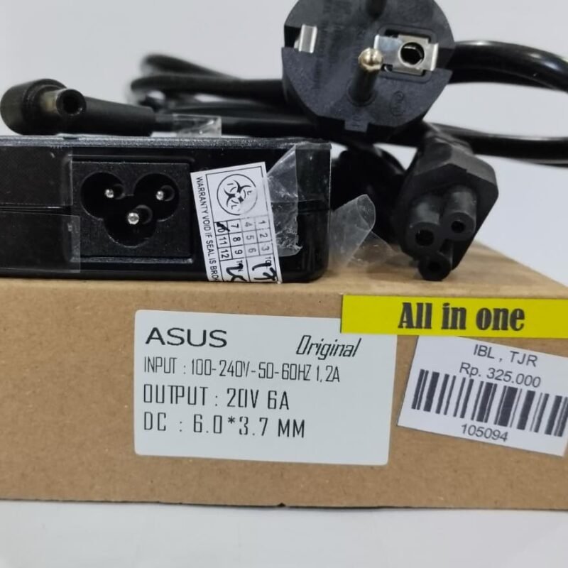 ADAPTER ASUS 20V-6A 6.0X3.7MM ALL IN ONE