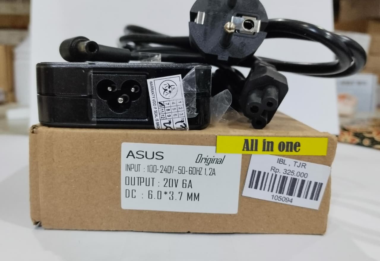 ADAPTER ASUS 20V-6A 6.0X3.7MM ALL IN ONE