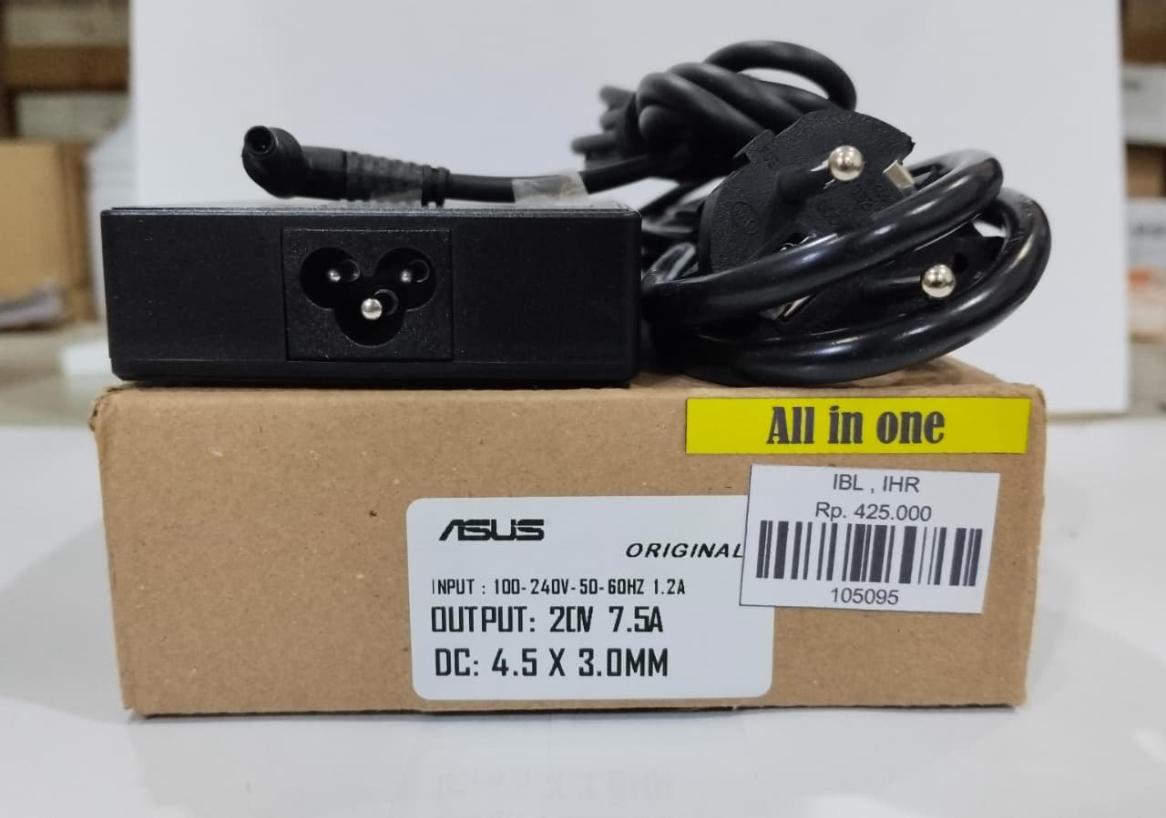ADAPTER ASUS 20V-7.5A 4.5X3.0MM ALL IN ONE