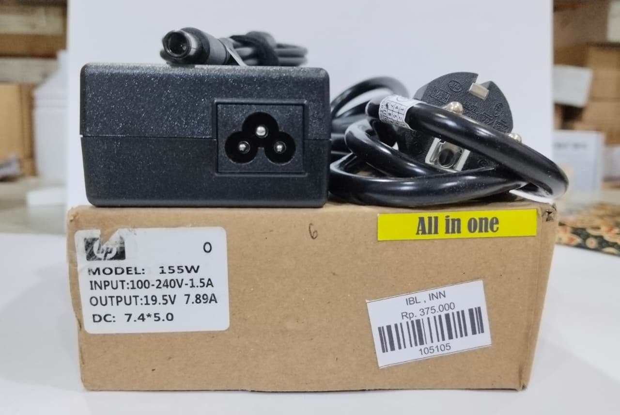 ADAPTER HP 19.5V-7.89A 7.4X5.0MM ALL IN ONE