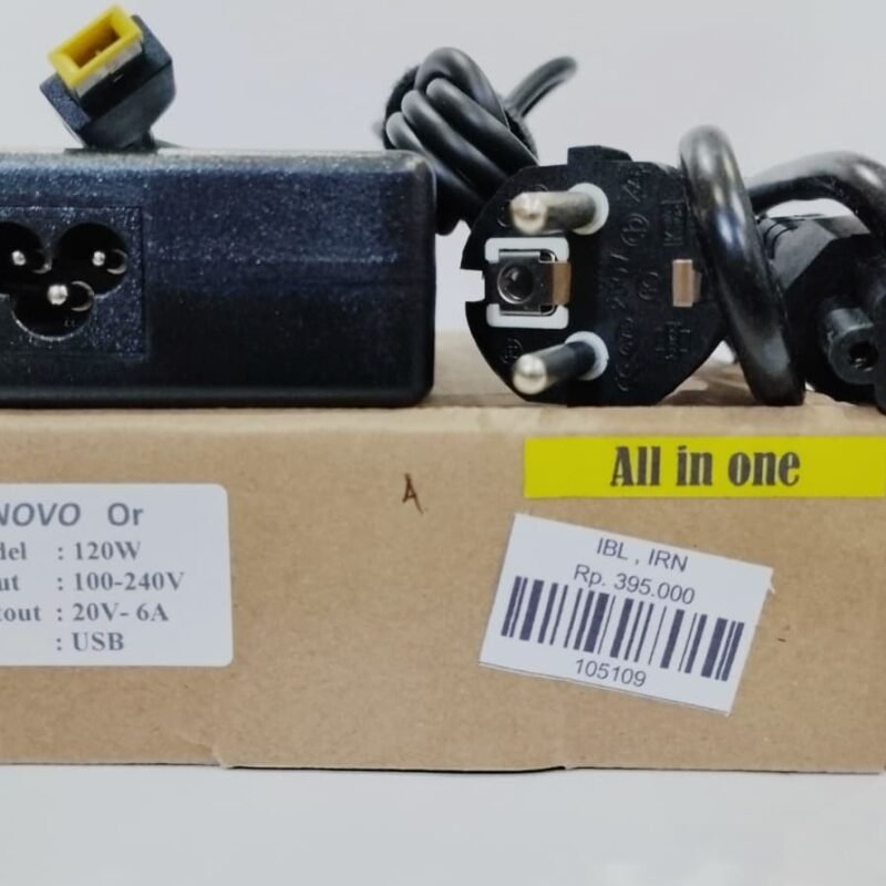 ADAPTER LENOVO 20V-6A 120W USB PIN SLIM ALL IN ONE