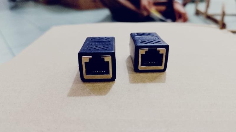 BAREL RJ45 1 KE 1 COUPLER HIGH QUALITY