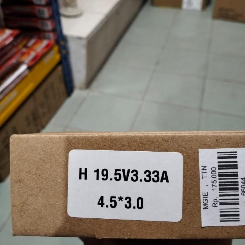 ADAPTER HP 19,5V 3,33A 4-5X 3-0MM 65W AAA GP BLUE PIN