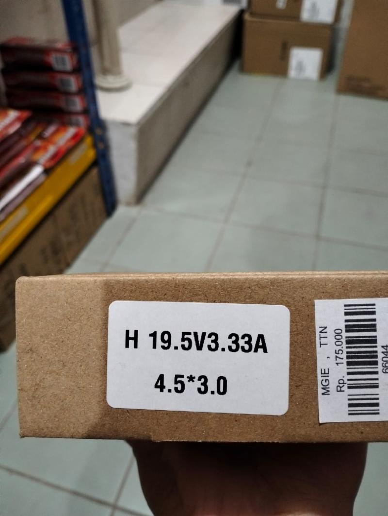 ADAPTER HP 19,5V 3,33A 4-5X 3-0MM 65W AAA GP BLUE PIN