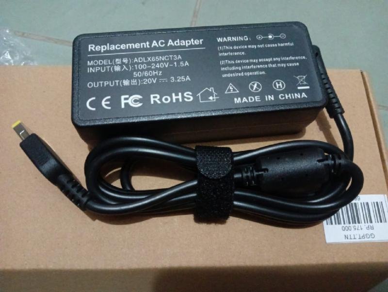 ADAPTER LENOVO 20V 3,25A USB PIN AAA 65W GP
