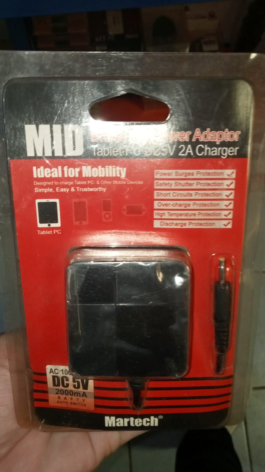 ADAPTER FOR MID (5V/2A)