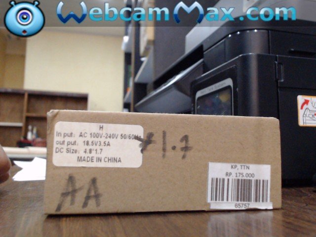 ADAPTER HP 18,5V 3.5A 1,7AA