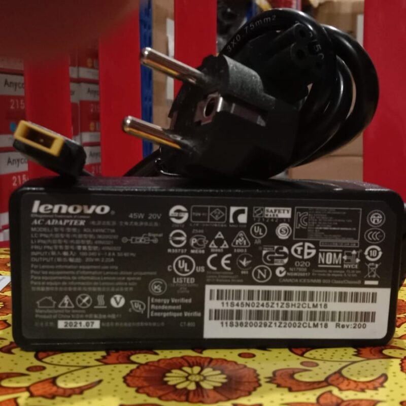 ADAPTER LENOVO 20V 2,25A USB PIN AAA 45W GP