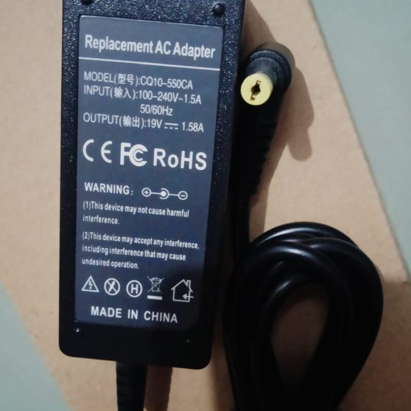 ADAPTER ACER 19V 1,58A 5-5X 1-7MM 30 W AAA