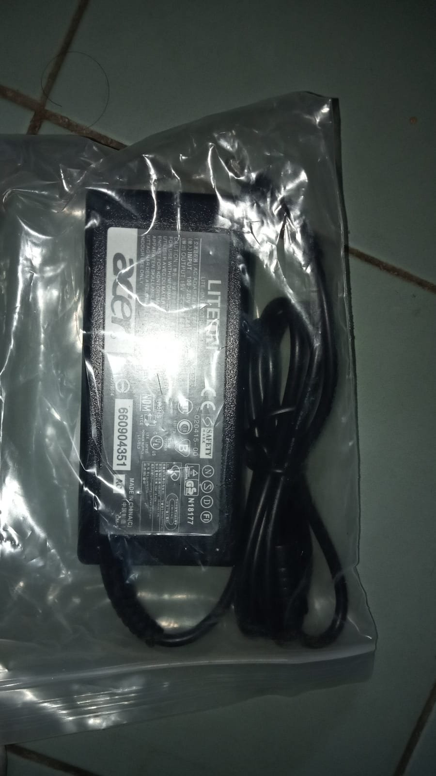 ADAPTER ACER 19V 3,42A 5-5X 2-5MM 65W AAA GP