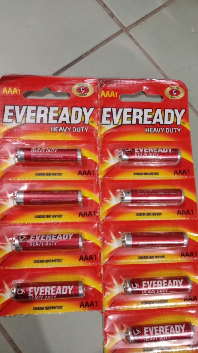 BATERAY EVEREADY 1012 BP20 AAA MERAH