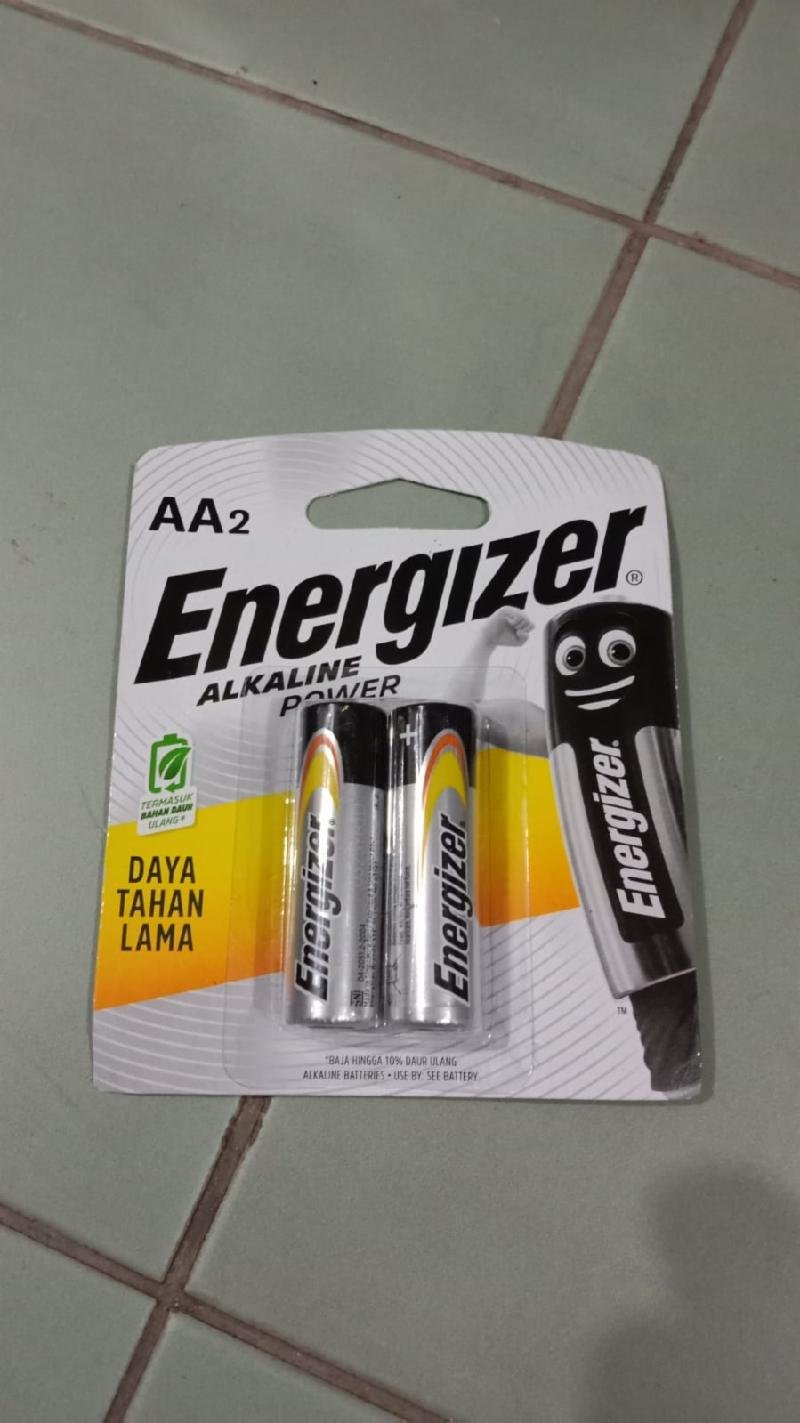 BATERAY ENERGIZER E91 AA BP2 ALKALINE POWER