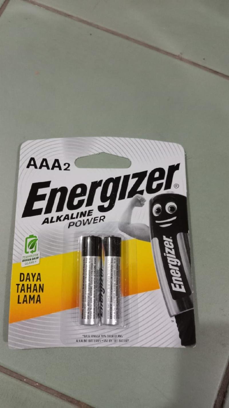 BATERAY ENERGIZER E92 AAA BP2 ALKALINE POWER