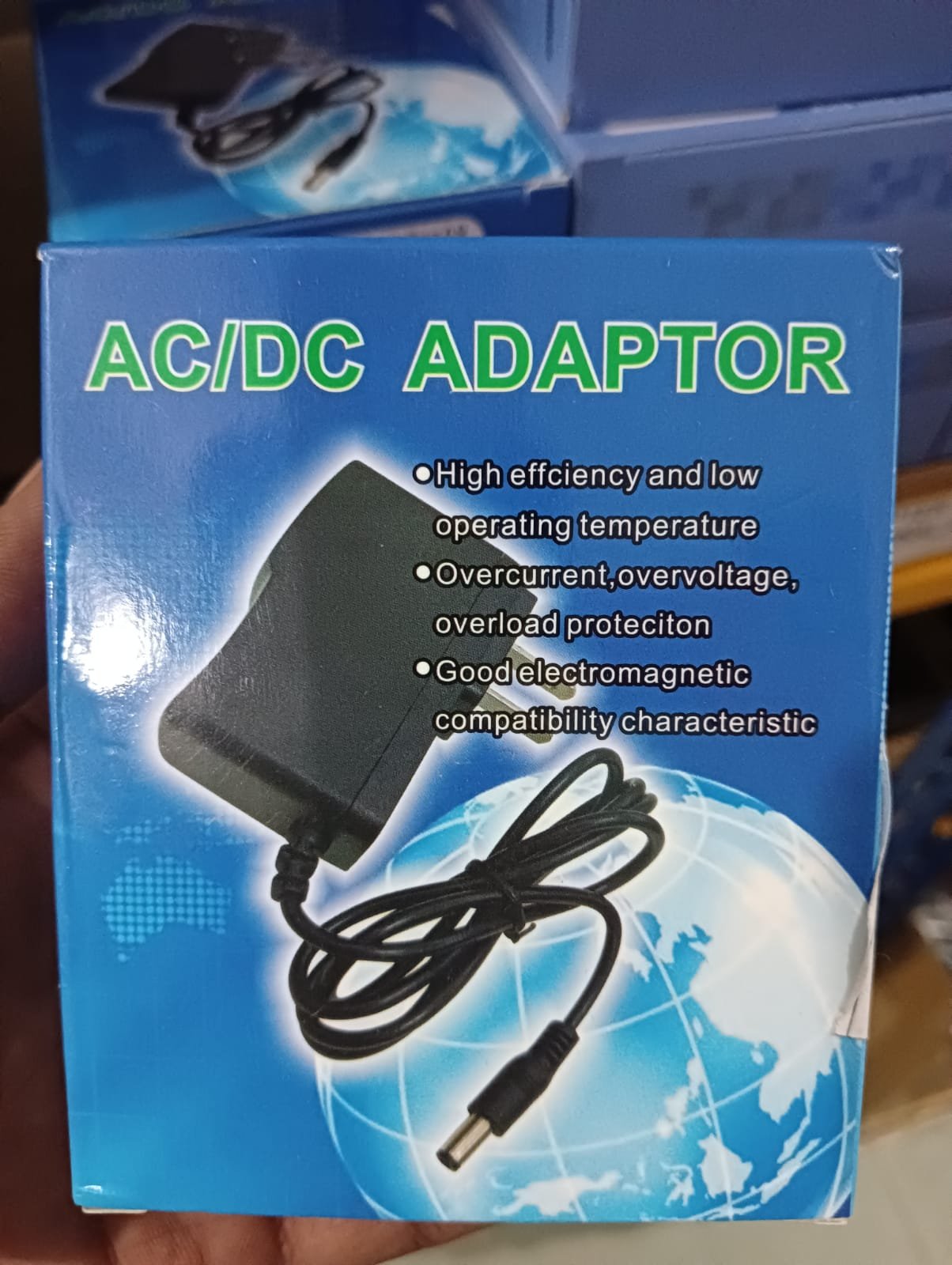ADAPTER 9V-1A 5.5 2.5