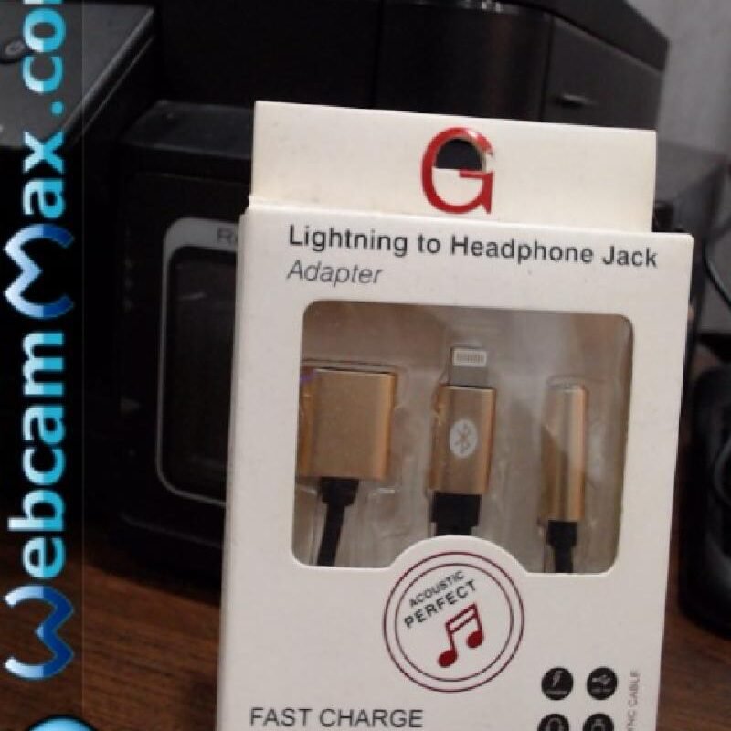 CABEL LIGHTNING AUDIO 2 IN 1