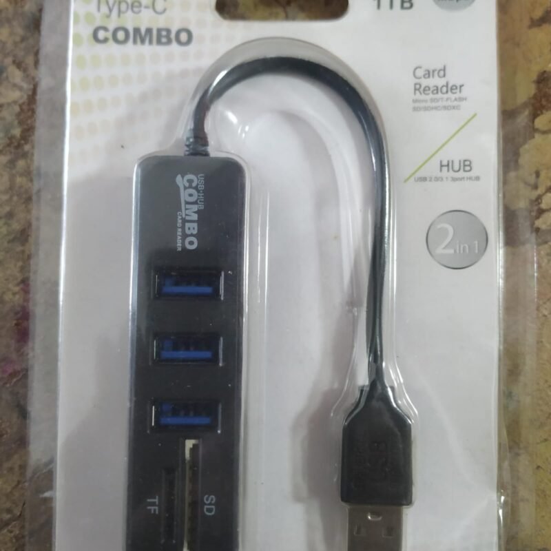 USB HUB COMBO+CARDREADER