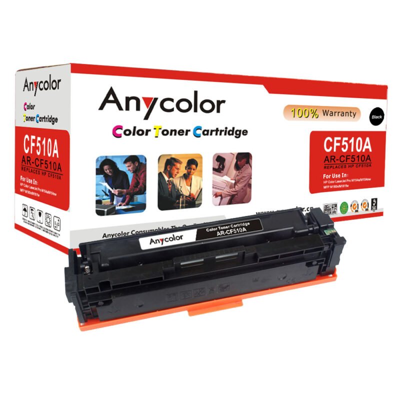 TONER CARTRIDGE AR-CF510A (204A) ANYCOLOR BK