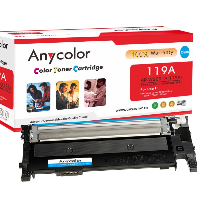 TONER AR-W2091A (119A) CYAN ANYCOLOR