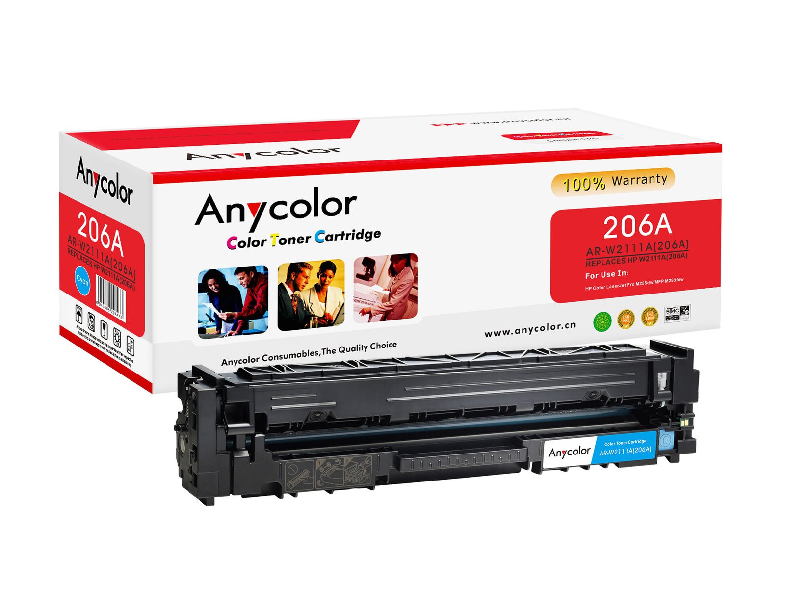 TONER 206A ANYCOLOR AR-W2111A CYAN