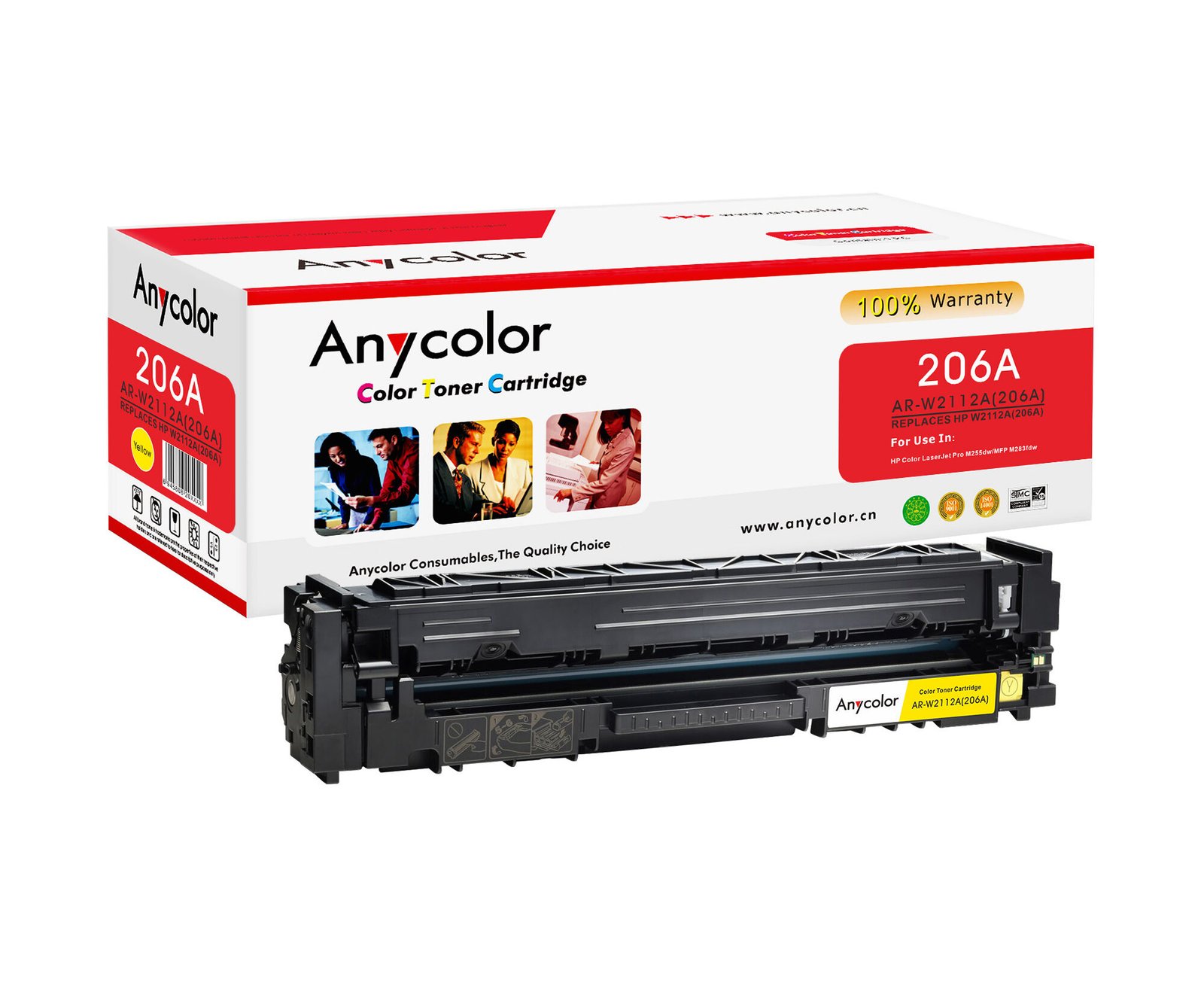 TONER 206A ANYCOLOR AR-W2112A YELLOW