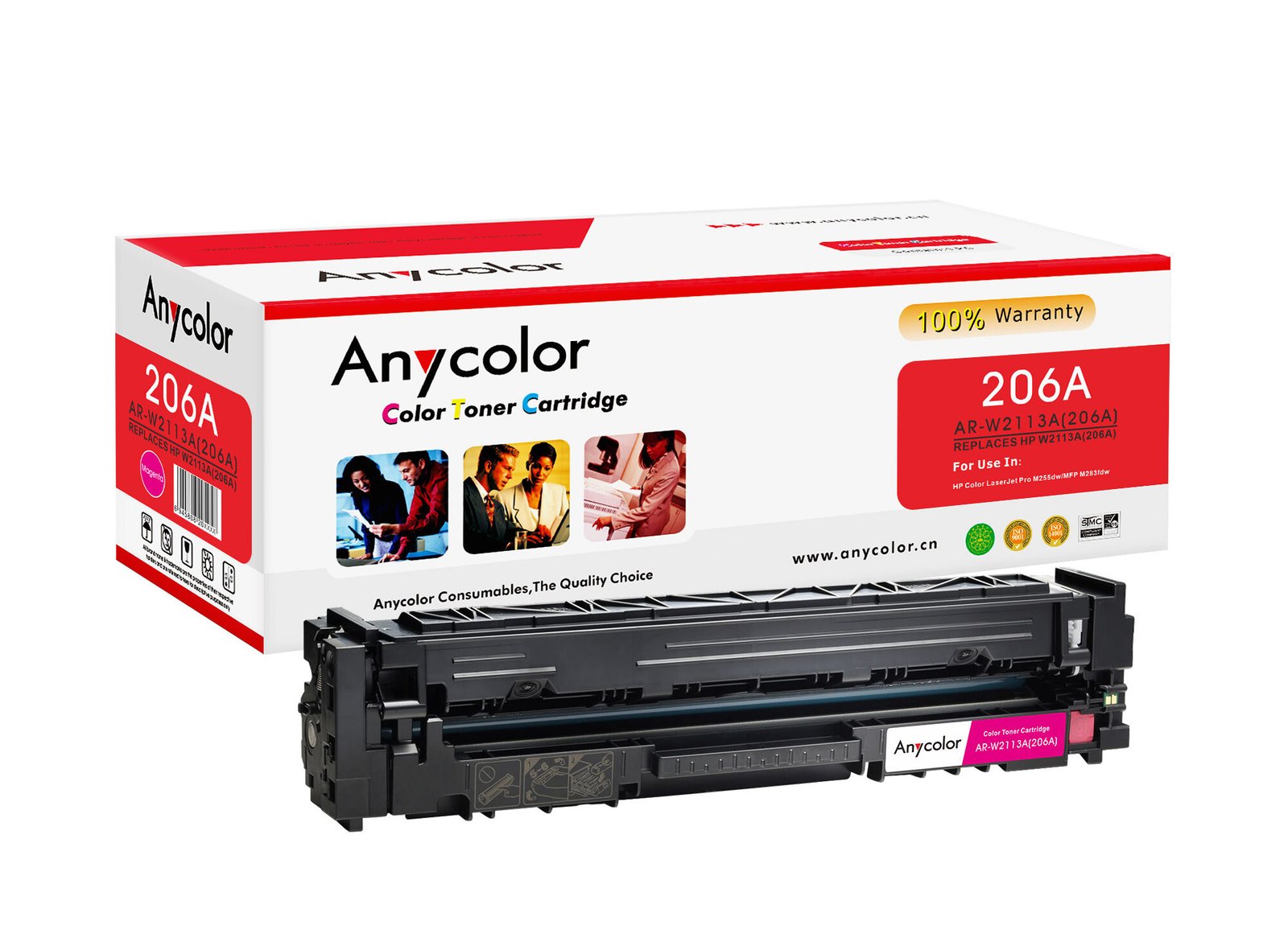 TONER 206A ANYCOLOR AR-W2113A MAGENTA