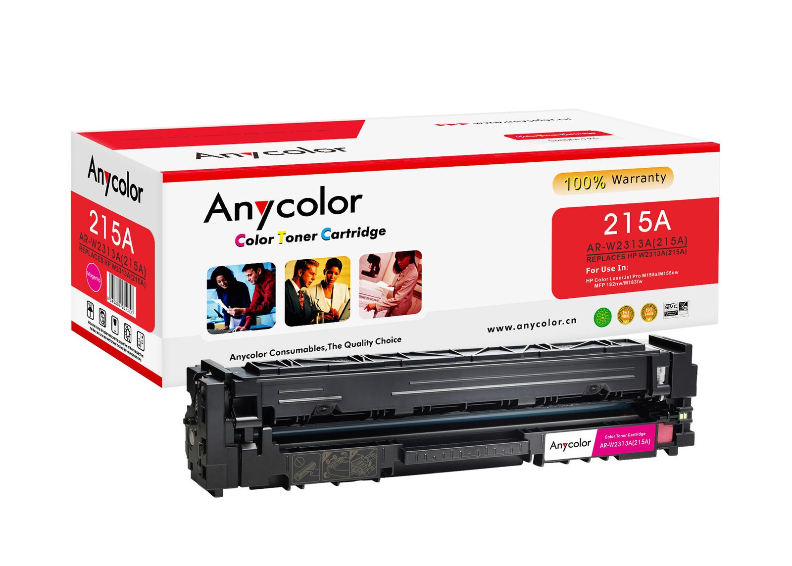 TONER CARTRIDGE ANYCOLOR 215A AR-W2313A MAGENTA