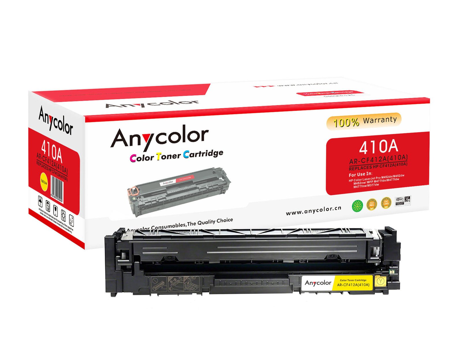 TONER HP 410A YELLOW ANYCOLOR
