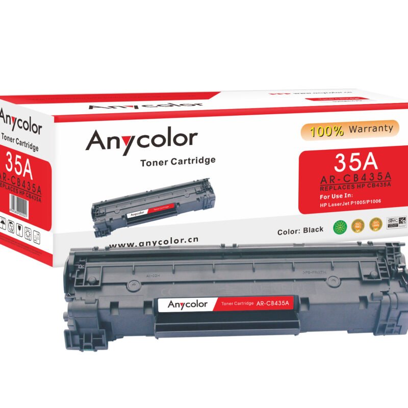 TONER CARTRIDGE 35A  ANYCOLOR  AR-CB435A