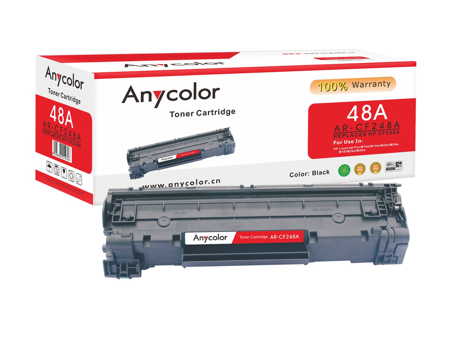 TONER CARTRIDGE  AR-CF248A ANYCOLOR