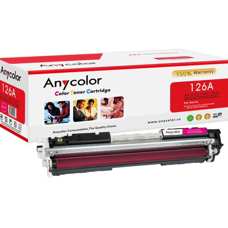 TONER CARTRIDGE ANYCOLOR AR-CE313A (126A) MAGENTA