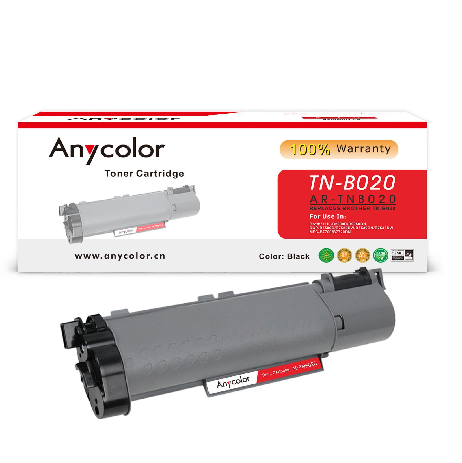 TONER CARTRIDGE AR-TNB020/002 ANYCOLOR