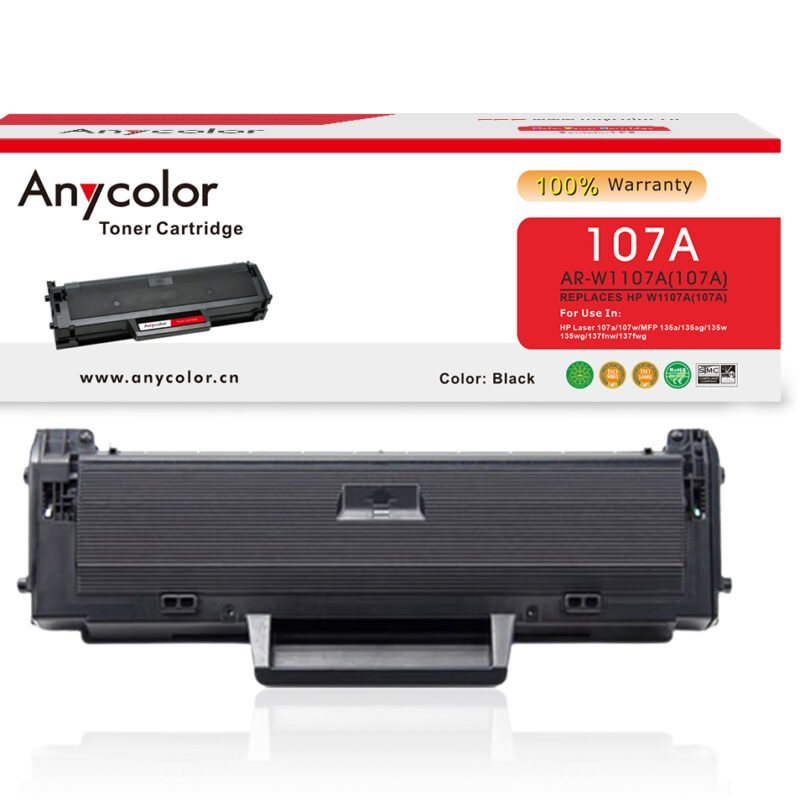 TONER CARTRIDGE ANYCOLOR 107A AR-W1107A