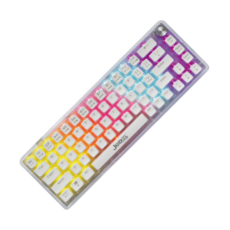 KEYBOARD GAMING MECHANICAL JEDEL KL-150 BLACK RGB