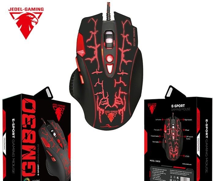 MOUSE GAMING JEDEL GM830
