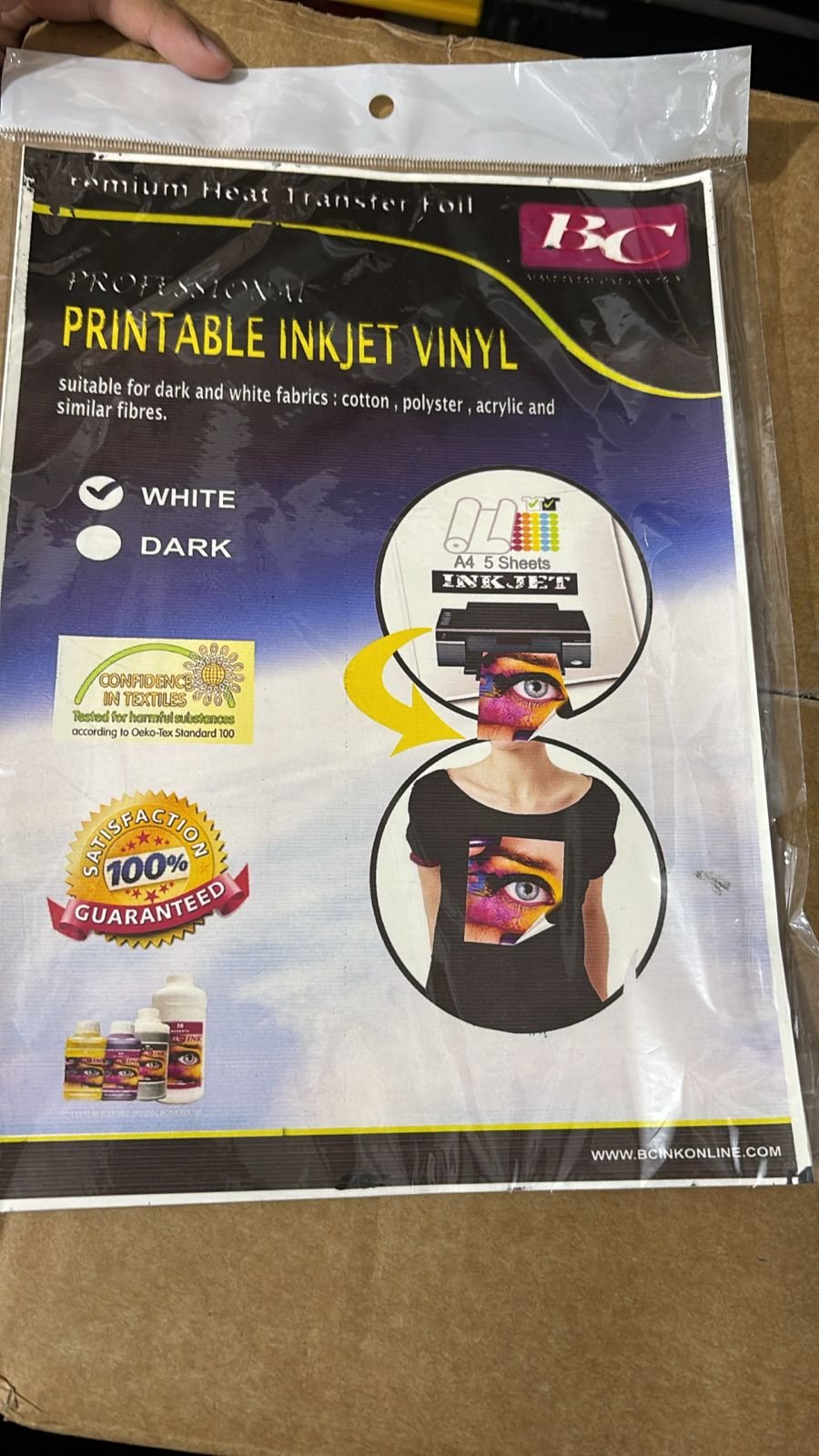 PAPER BC TRANSFER PAPER WHITE