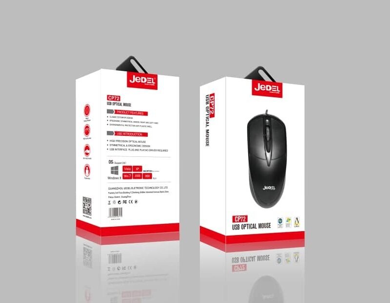 MOUSE CABEL USB JEDEL CP72