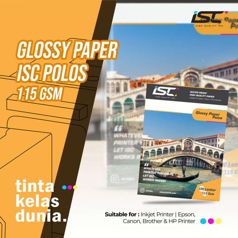 GLOSSY PAPER ISC POLOS 115 GSM
