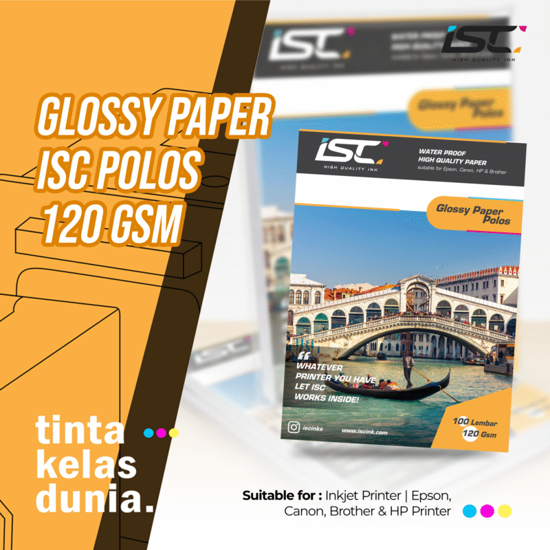 GLOSSY PAPER ISC POLOS 120 GSM
