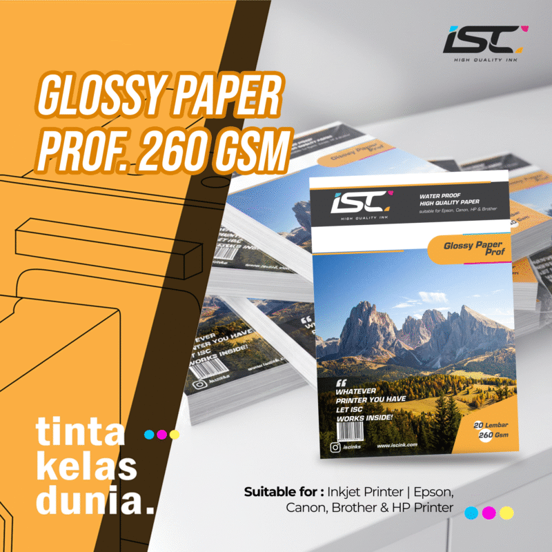 GLOSSY PAPER PROF. 260 GSM