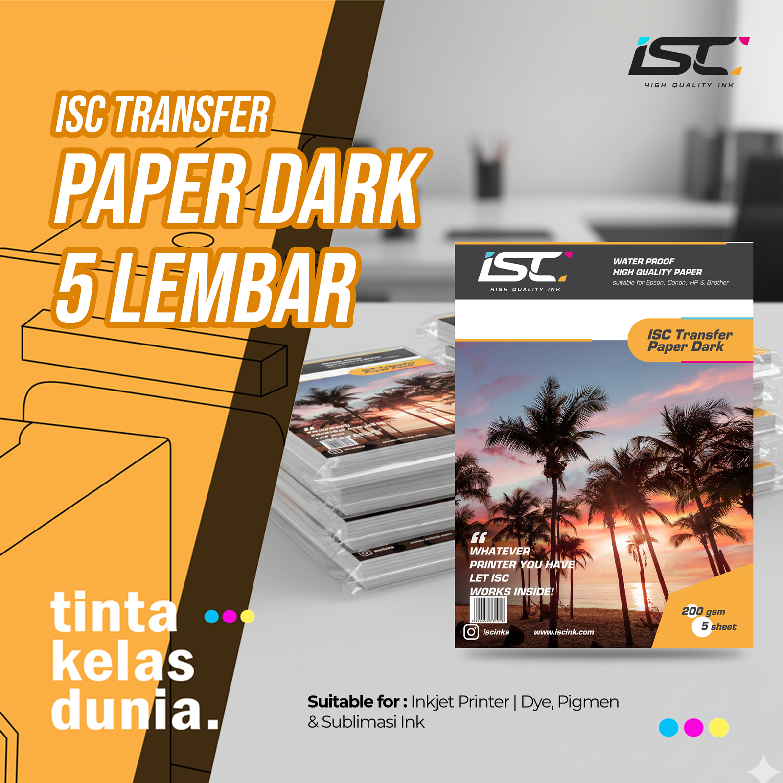 ISC TRANSFER PAPER DARK